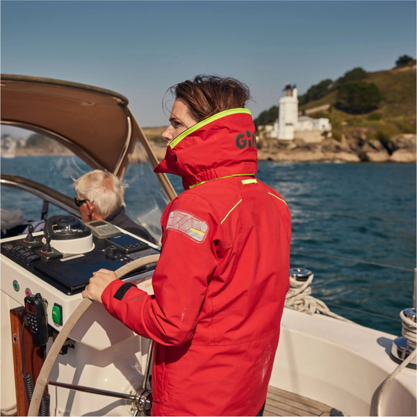 2026 Gill Womens OS2 Offshore Jacket OS26JW - Red